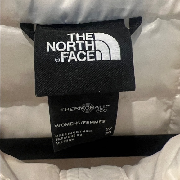 Northface Thermalball Jacket White Dune - Picture 7 of 8